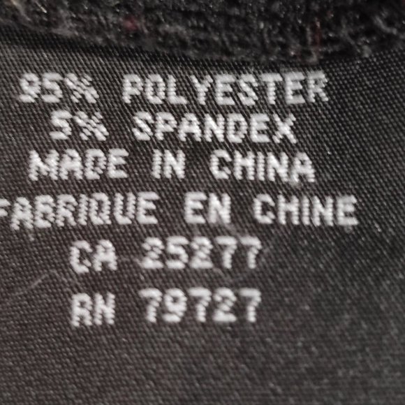 Moto shirt short sleeve, stretchy fabric size S - Picture 6 of 6